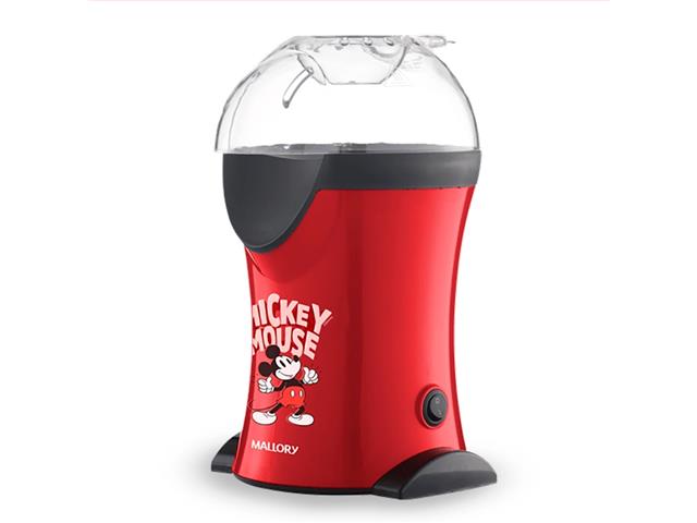 Pipoqueira Mickey Mouse Mallory Vermelha 1200W 220V - 1