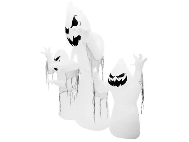 Inflable de Fantasma 2,44 m con luz led