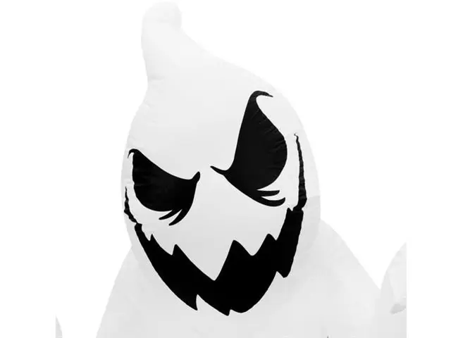 Inflable de Fantasma 2,44 m con luz led