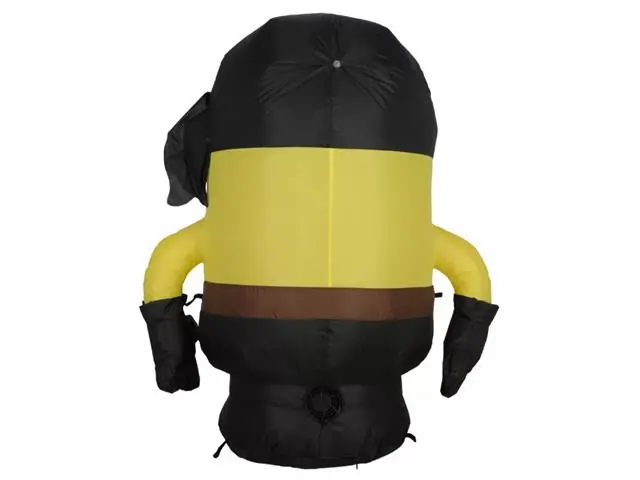 Inflable de Minion pirata 98 cm con Luz led