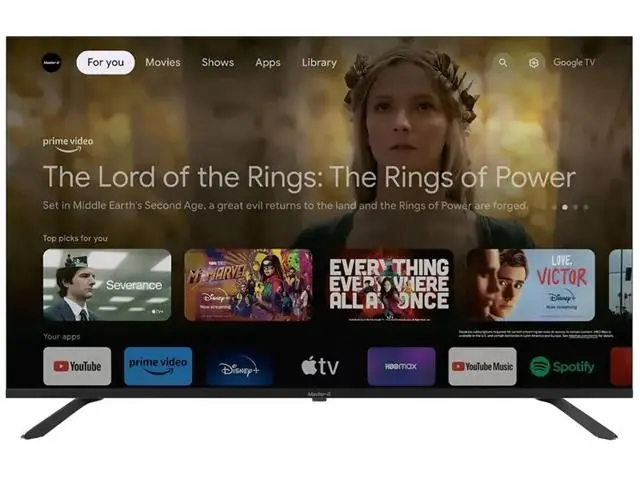 Smart TV Led 50" Google TV 4K UHD Bluetooth MGG50UFKG Master-G
