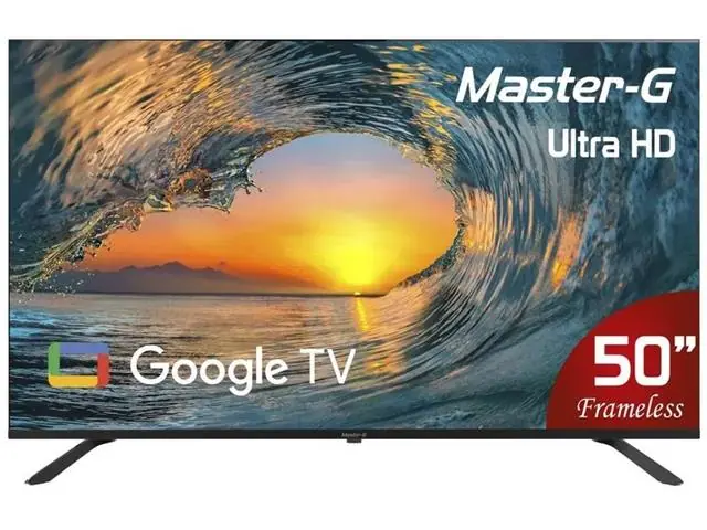 Smart TV Led 50" Google TV 4K UHD Bluetooth MGG50UFKG Master-G