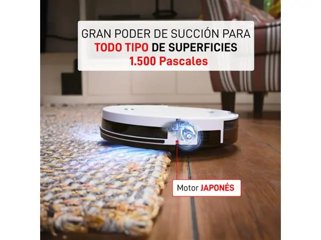 Aspiradora Robot Inteligente Silenciosa Osoji D870