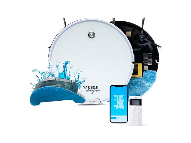 Aspiradora Trapeadora Robot Inteligente Silenciosa Osoji DUO D990 Wifi