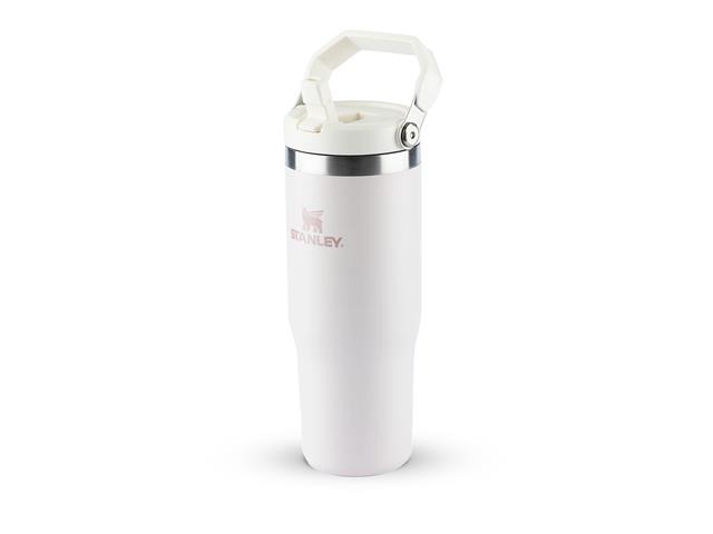 Garrafa Tumbler Térmico Flip Straw Stanley Rose Quartz 887ML - 3