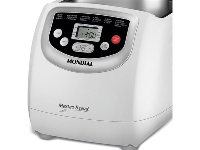 Panificadora Automática Mondial NPF-54 Master Bread Branca - 1