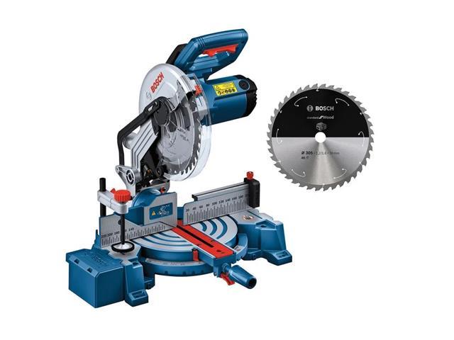 Serra meia esquadria Bosch GCM 254 + Disco Mad...