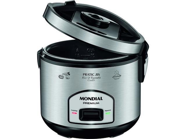 Panela Elétrica de Arroz Mondial PE-42-10X Pratic 10 Xícaras 700W - 1