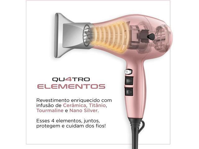 Secador de Cabelo By Juliette Mondial Golden Rose 2000W SCP-JU-01 - 2