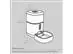 Dispensador de croquetas automático WiFi 4 L - 3
