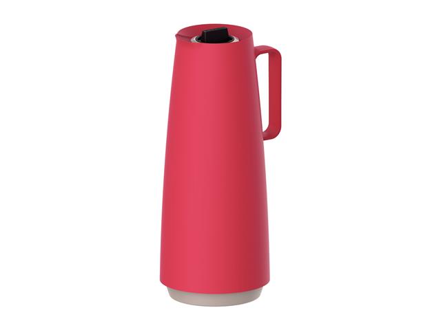 Bule Térmico Tramontina Exata em Plástico Magenta Ampola de Vidro 1 L - 1