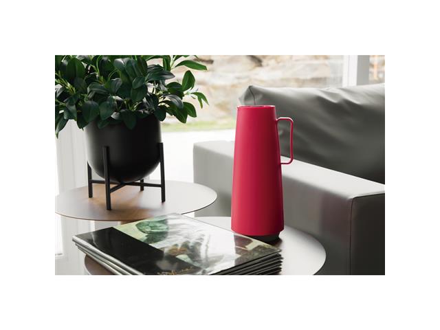 Bule Térmico Tramontina Exata em Plástico Magenta Ampola de Vidro 1 L - 5