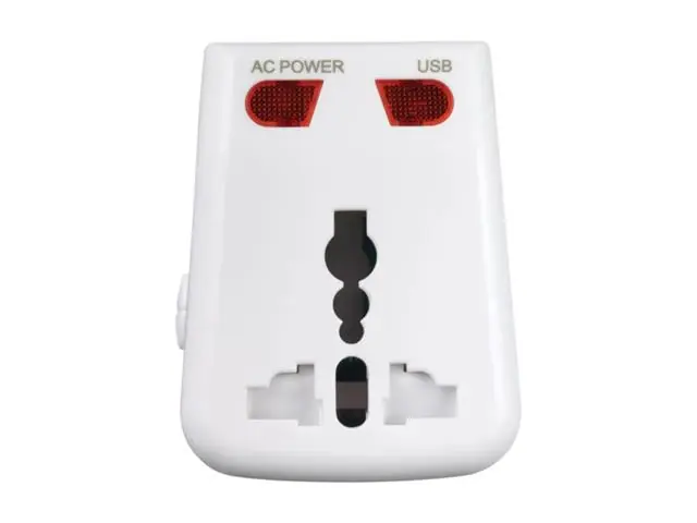 Adaptador De Corriente Universal Con Puerto Usb
