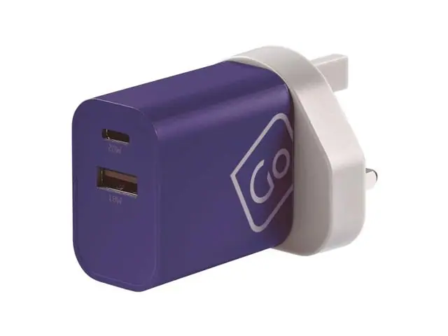 Adaptador Universal Usb-A Y Usb-C Carga Rapida
