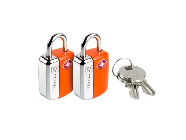 Par Mini Candados Tsa Con Llave