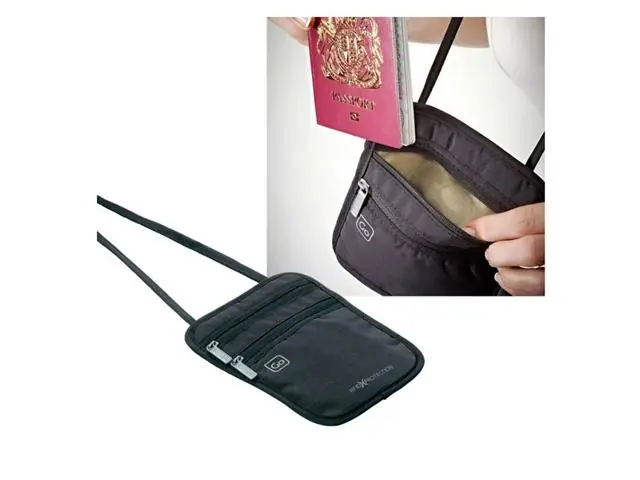 Pouch Pasaporte Bloqueo Rfid