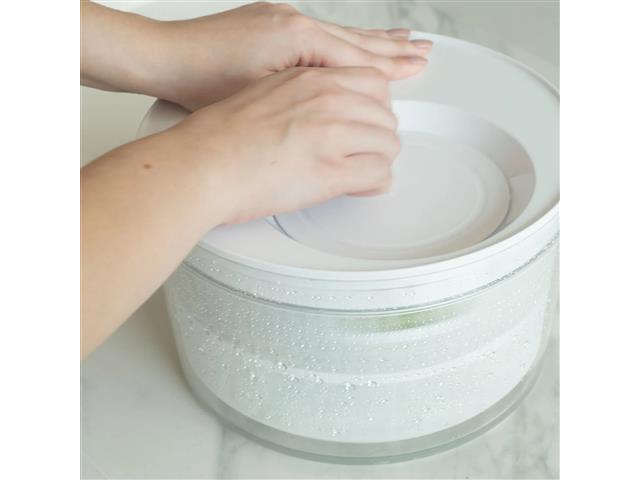 Secador de saladas OU 5,5L Clear Fresh Branco - 3