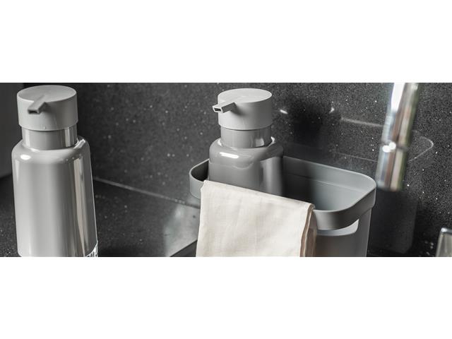 Conjunto Dispensers e Organizador OU Flow Bege - 3