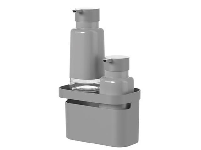 Conjunto Dispensers e Organizador OU Flow Chumbo - 1