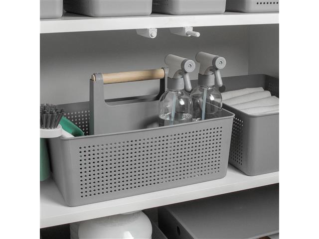 Organizador Multiuso 8 Litros OU Flow Chumbo - 2