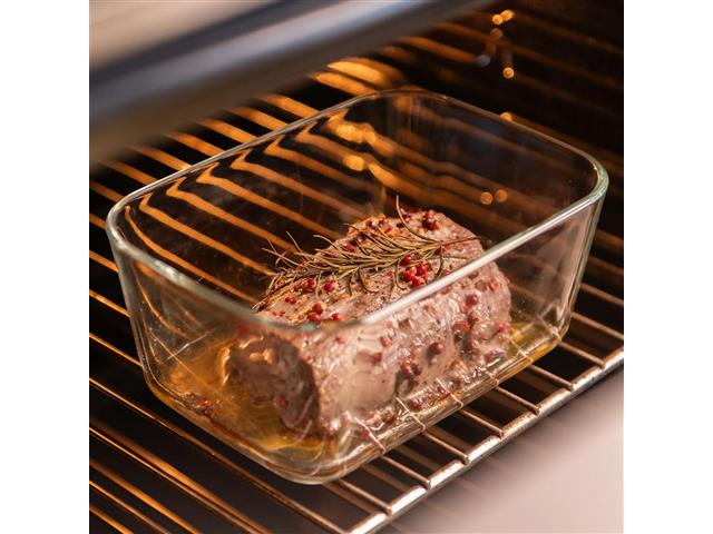 Pote de vidro hermético OU 1,2L Fresh Lock Branco - 3