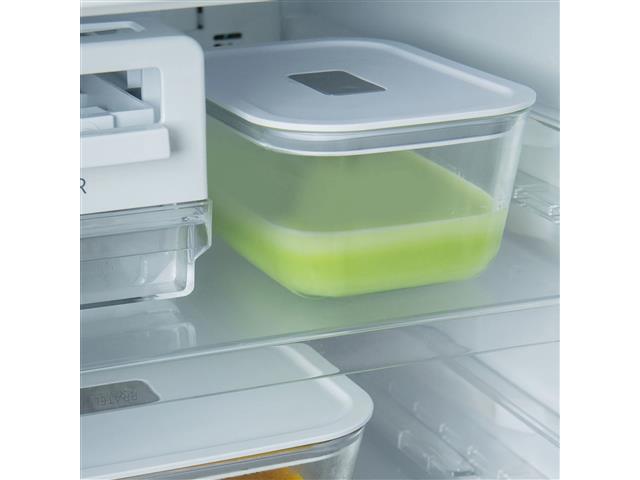 Pote de vidro hermético OU 1,2L Fresh Lock Branco - 4