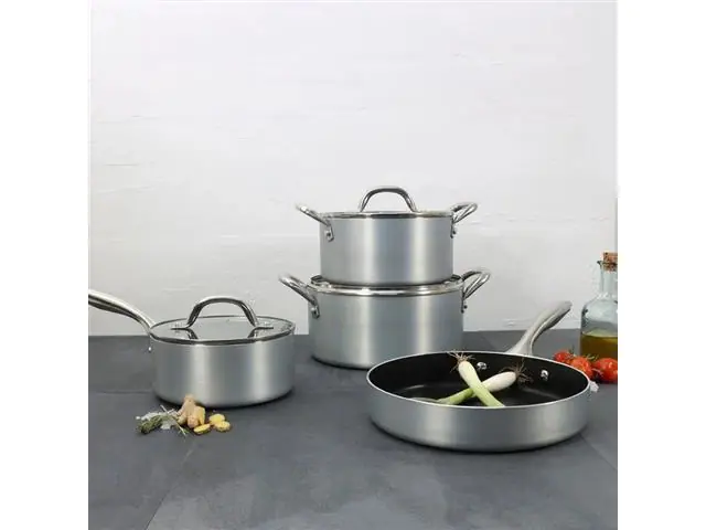 Batería de cocina Silver Industrial ilko