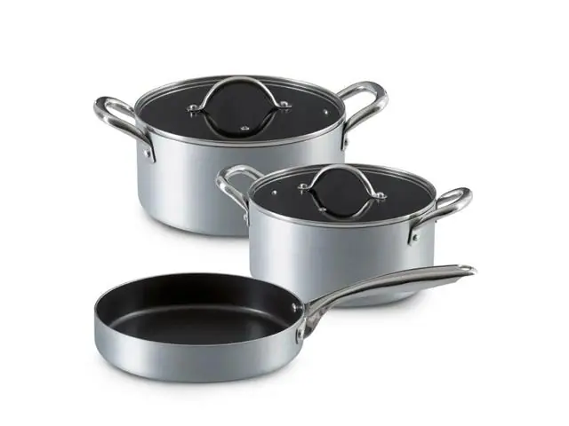 Batería de cocina Silver Industrial 24 cm ilko