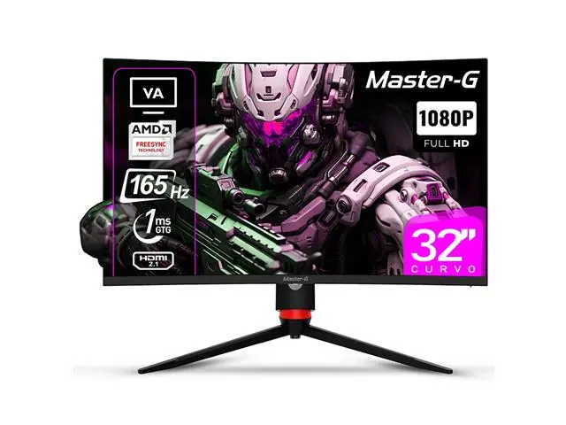 Monitor Gamer 32" Curvo FHD HDR VA 165Hz 1Ms MGMG3240C