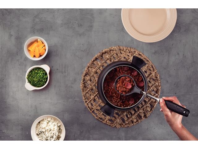 Concha Tramontina Utilitá em Nylon com Cabo de Polipropileno Preto - 2