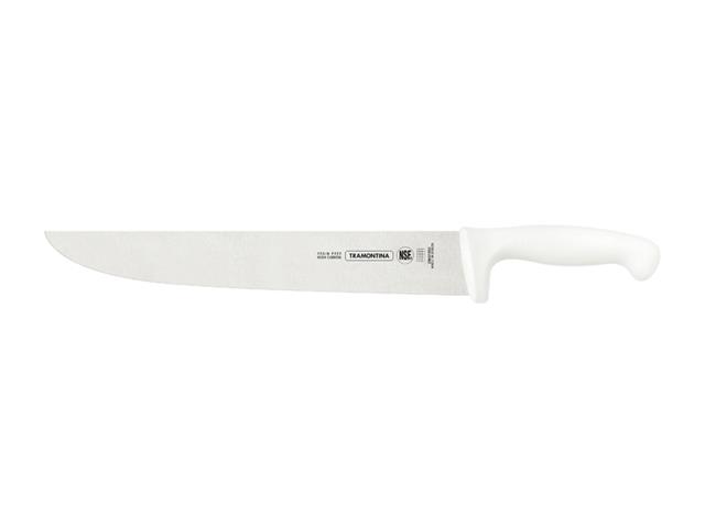 Faca para Carne Tramontina Profissional Inox e Cabo Branco 12" - 3