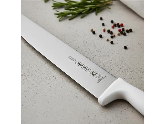 Faca para Carne Tramontina Profissional Inox e Cabo Branco 12" - 6