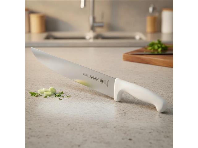 Faca para Carne Tramontina Profissional Inox e Cabo Branco 12" - 9