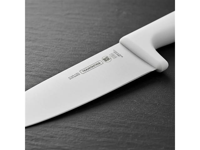 Faca para Carne Tramontina Profissional Inox e Cabo Branco 8" - 4
