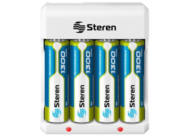 CARGADOR ECONOMICO DE BATERIAS AA/AAA