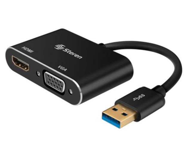 ADAPTADOR USB 3.0 A HDMI / VGA