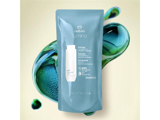 Refil Shampoo Natura Reequilibrante Anticaspa 300ml - 1