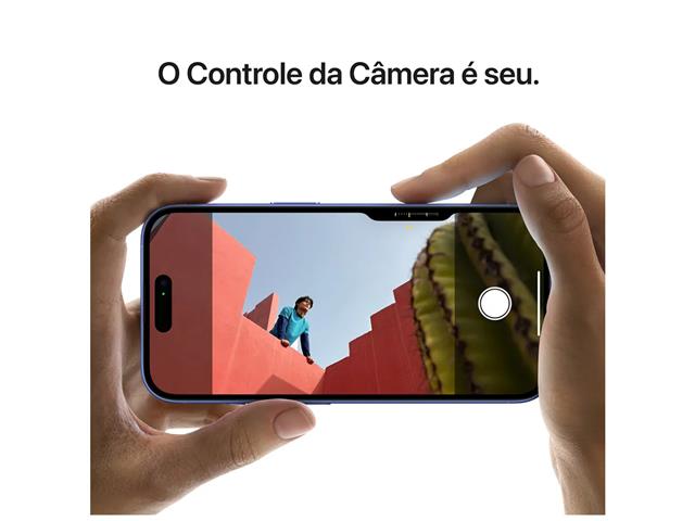 iPhone 16 Apple 256GB 5G A18 Tela XDR 6,1" Câmera Dupla 48MP Preto - 4