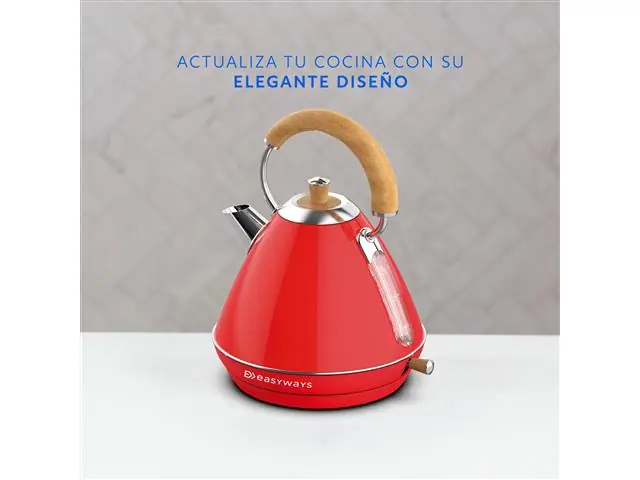 Hervidor Design Rojo 1,7 L EasyWays