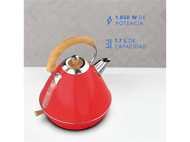 Hervidor Design Rojo 1,7 L EasyWays