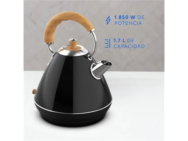 Hervidor Design Negro 1,7 L EasyWays