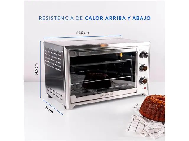 Horno eléctrico Oven Master 45 L + Convección y Spiedo EasyWays