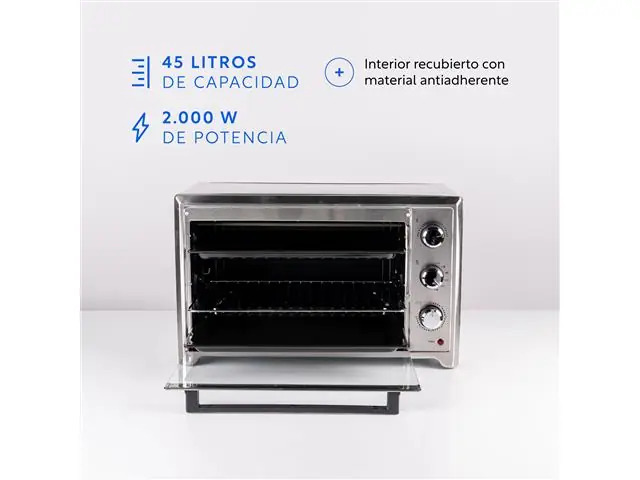 Horno eléctrico Oven Master 45 L + Convección y Spiedo EasyWays
