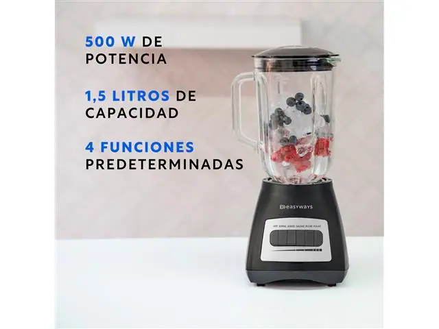 Licuadora Crush n' roll Negra 1,5 Litros EasyWays