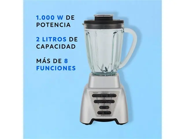 Licuadora Ultra Silver Gran capacidad 2 L + vaso to go EasyWays