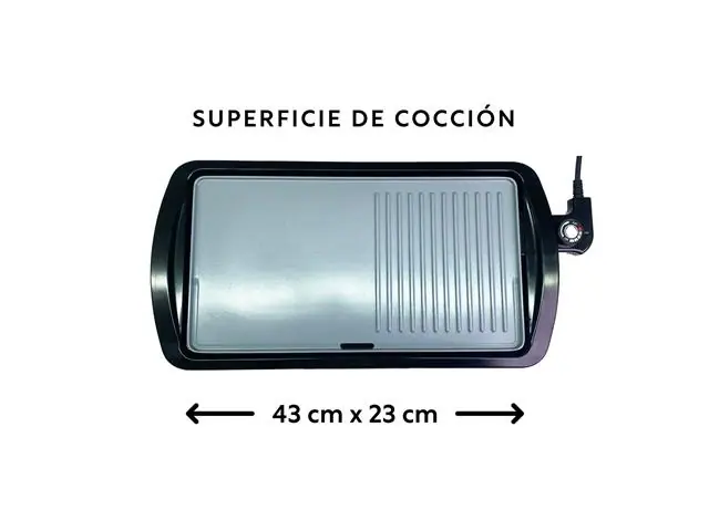 Parrilla Eléctrica Pitceramic con cerámica EasyWays