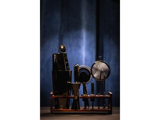 Set Coctelería 12 Piezas - Negro