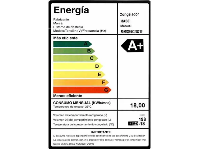 Congelador Horizontal 198 L Mabe Blanco