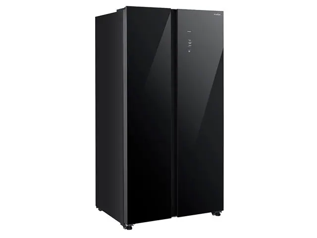 Refrigerador SBS Mabe 631L Black Glass