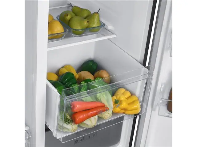 Refrigerador SBS Mabe 631L Black Glass
